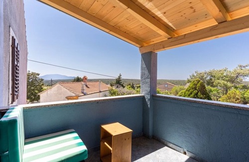 Sveti Jakov Apartment | Apartment in Stivan with Balcony, Air condition, WIFI, Washing machine (5196-1)