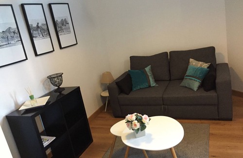 Narbonne Apartment | Apartment in the heart of town in DRC T2 renovated by architect, air conditioned, quiet.