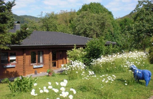 Edertal House | Apartment Karin - Apartments Finnish blockhouse