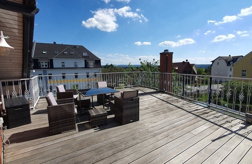 Treuen Apartment | Apartment 'Klinkerhaus Treuen' with Private Terrace and Wi-Fi