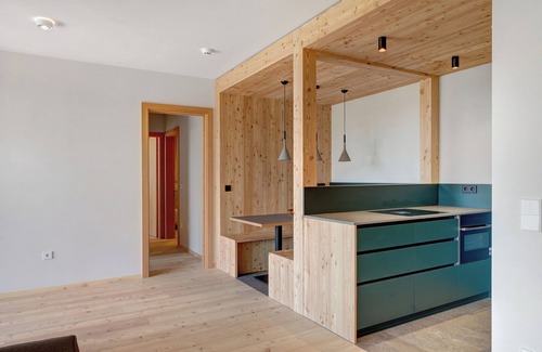 Avelengo Apartment | Apartment 'Lodge Larix' with Mountain View, Private Terrace and Wi-Fi