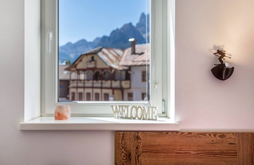 Campitello di Fassa Apartment | Apartment 'Mia' with Mountain View, Private Terrace and Wi-Fi