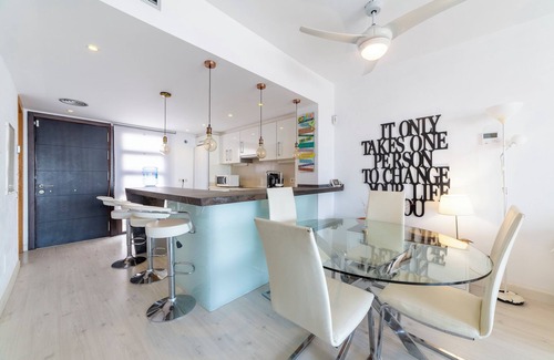 Playa Macenas Apartment | Apartment 'Macenas La Beach' with Sea View, Wi-Fi and Air Conditioning