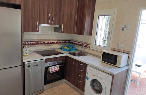 Isla Cristina Apartment | Apartment 'Mirador Del Golf' with Shared Pool, Private Terrace and Wi-Fi