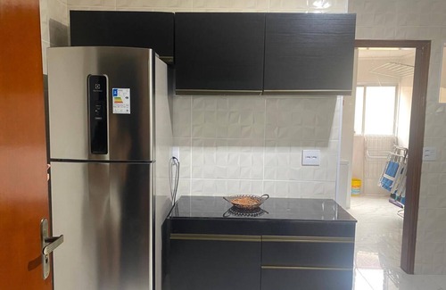 Praia Grande Apartment | APARTMENT ON THE SAND, AVIATION - PRAIA GRANDE Fully equipped apartment.