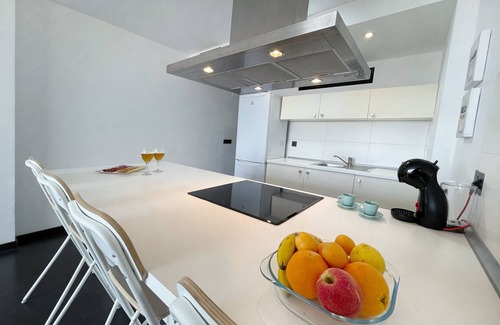 Villaricos Apartment | Apartment on the seafront with swimming pool, air conditioning/heating