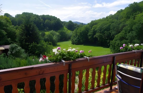 Weilburg Apartment | Apartment 'Osterwiese' with Private Terrace, Private Garden and Wi-Fi