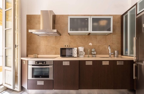 La Victoria Apartment | Apartment overlooking Plaza de la Merced in the building where Picasso was born