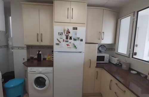 Aguilas Apartment | Apartment 'Piso Frente Playa De La Colonia' with Sea View, Private Terrace and Wi-Fi