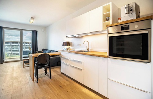 Uberseestadt Apartment | Apartment Portus 16 close to City Centre with Balcony