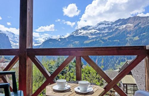 Wengen Apartment | Apartment Rose Studio Y by Interhome