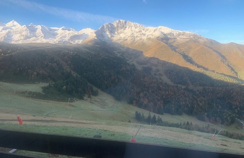 Saint-Aventin Apartment | Apartment Superbagneres Breathtaking view from the foot of the slopes or from the start of a hike.