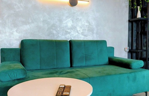 Wladyslawowo Apartment | Apartment Urban Green 50m2, 2BR, 6pax, Internet, Balcony, AC
