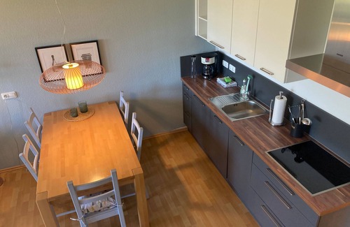 Prebberede Apartment | Apartment view to the lake - Sophienhof New Heinde