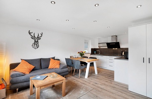 Baiersbronn Apartment | Apartment 'Weitblick - Haus Sommerberg' with Mountain View, Shared Terrace and Wi-Fi