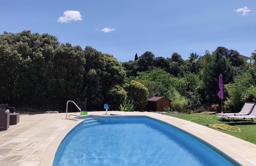 Laroque Apartment | Apartment with swimming pool, at the foot of the Cevennes mountains and one hour from the sea