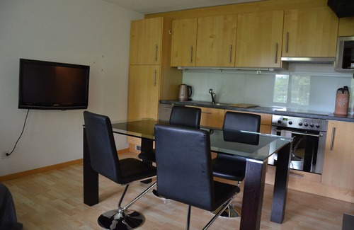 Amden Apartment | Apartment with a view and fireplace