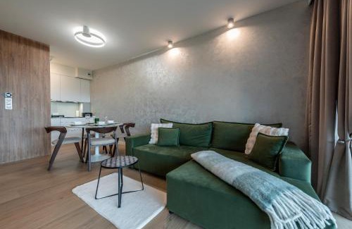 Szklarska Poreba Apartment | Aparts4U - Kras Resort Apartament A103 z prywatnym jacuzzi i widokiem na góry