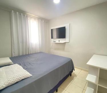 Botucatu Apartment | APE 201 - Cama King, WiFi, Garagem Coberta, Portaria 24h, Centro