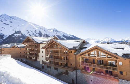 Sainte-Foy-Tarentaise Condo | Appartement de Famille Près des Pistes | Accès Piscine Intérieure + Spa Sur Place