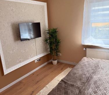 Thiede Apartment | Appartement 2a - Gemütliche Wohnung mit Küchenzeile, Bad und Balkon