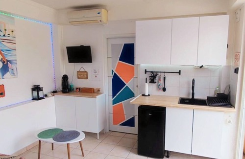 Ile du Levant House | Appartement cosy avec grande terrasse vue mer au cœur de l'ile du Levant