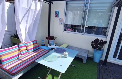 Ile du Levant House | Appartement cosy avec grande terrasse vue mer au cœur de l'ile du Levant