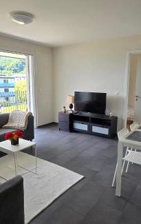 Bouveret Apartment | Appartement entier 85m2, 2 chambres, 2 salles de bain, salon, cuisine entièrement équipée, au Bouveret