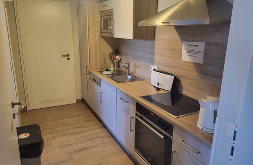 Stolpe Apartment | Appartement "seeadler" im Landhof Stolpe , Ebenerdig ,mit 2 Terrassen, für bis z