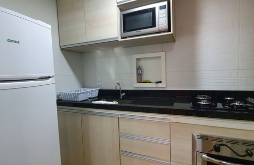 Sao Vicente de Paula Apartment | Apt 2 bedrooms air cond and wifi just across the street and is on the beach of the fort.