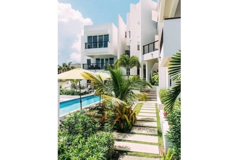 Basseterre Apartment | Apt #8 Luxurious 1BR corner unit Frigate Bay, Ten-minute Walk to the Beach.