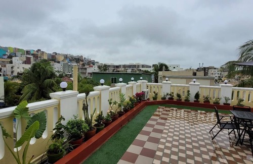 Hyderabad Apartment | Apt 9 3 bedrooms with 2 Big Halls fully furnished, With Terrace Harden Apartment