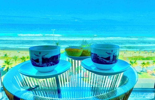 Barra da Tijuca Apartment | Apt at the Best Beach in Rio de Janeiro, with a Stunning View in Barra da Tijuca