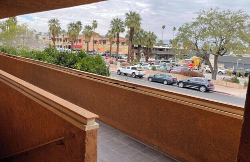 Historic Tennis Club Apartment | Apt D - furnished 2bed/2bath a block from Downtown PS with pool and fenced patio