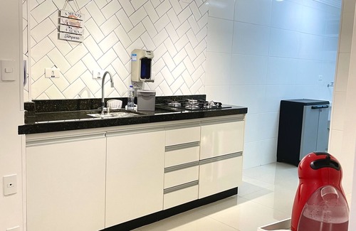 Jardim Las Palmas Apartment | Apt Tombo | Gourmet Balcony | Air Conditioning | Pool | WiFi | 5 min from the beach