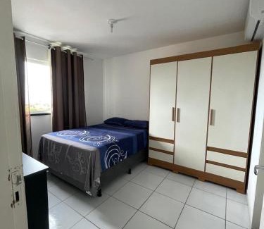 Beberibe Apartment | Apto com Ar com vista para praia de Morro Branco - Fortaleza