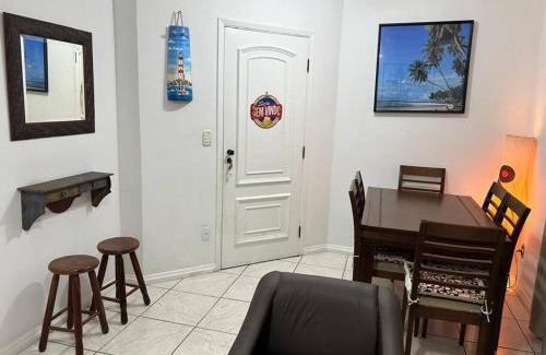 Asturias Apartment | Apto confortável, Praia das Astúrias 5 min a pé, garagem, 2 quarto ar, suíte, wi-fi