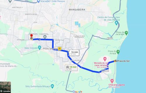 Gramame Apartment | Apto familiar c/piscina, próx as praias reg Sul