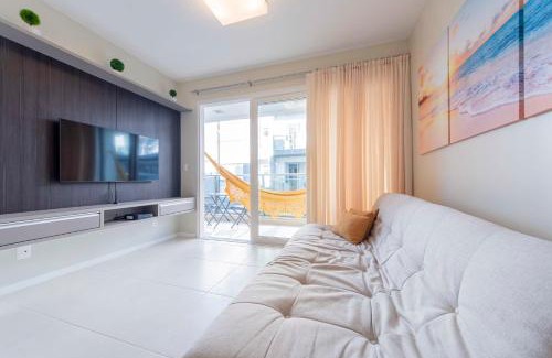 Lagoa Pequena Apartment | Apto moderno c/piscina e churrasqueira YA1339