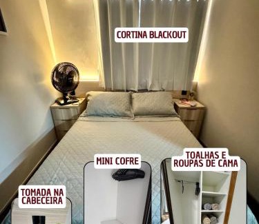 Brasilia Apartment | Apto NOVO - Vila Telebrasília 7min do Aeroporto