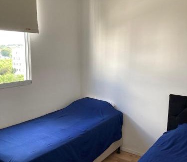 Campinas Apartment | Apto perto do Hotel Premium com garagem, 3 camas, 2 quartos, portaria 24h