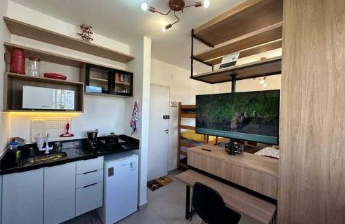 Sao Carlos Apartment | APTO TESLA 02,com piscina e Ar condicionado