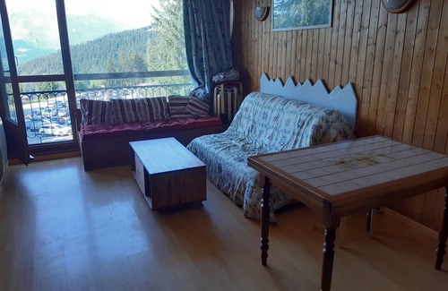 Arc-1800 Apartment | Arc 1800, Studio 5 p Rénové, 30m², ski au Pied et vue Mont Blanc