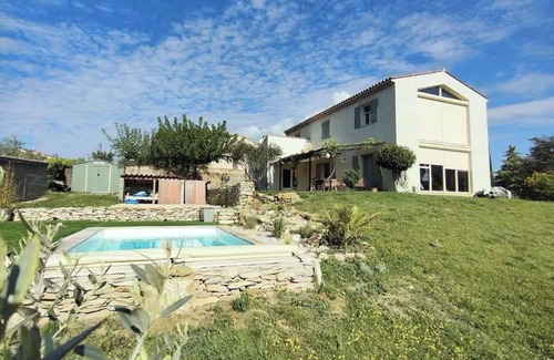 Chateauneuf-Val-Saint-Donat House | Architect-designed house with swimming pool and incredible view!