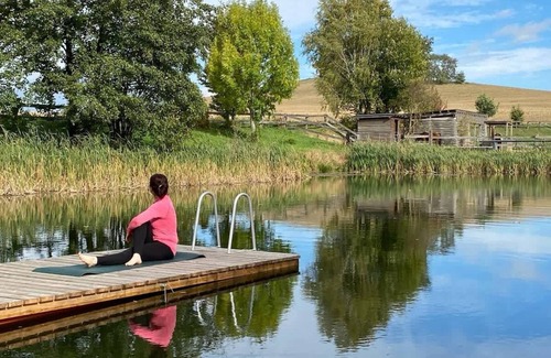 Buhlau Apartment | Architect's apartment with private sauna, whirlpool bath, wood-burning stove .