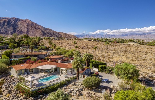 Little Tuscany House | Architectural Digest Featured Estate Offers Movie Nights Under The Desert Stars!