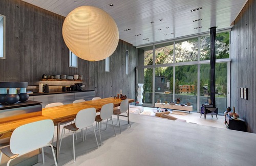 Salt Lake Mountain Resorts House | Architectural Gem by InvitedHome | Ski-In, Sauna, Patio, Firepit, Unique