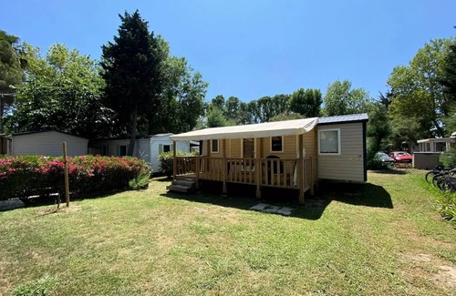 Villeneuve-les-Maguelone House | Arnel Campsite * - Mobil-home Nest Sun - 33m2 - 3 bedrooms - 6 people
