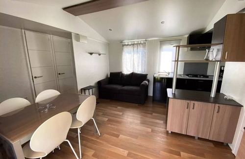 Villeneuve-les-Maguelone House | Arnel Campsite * - Mobile home Key West - View pond - 3 ch - 6 people