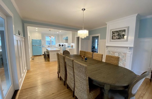 Cape Charles House | As seen on HGTV! 4 BR, 2 blocks to beach. Newly renovated. Golf Cart Included.